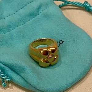 Tiffany & Co Gold Paloma Picasso Ring